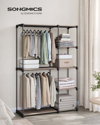 Open Kledingkast met Kledingstangen en Opbergruimte – productweergave 5 | De Groot Living