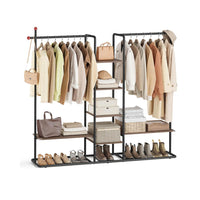 Open Kledingrek met 2 Hangroedes – productweergave 1 | De Groot Living