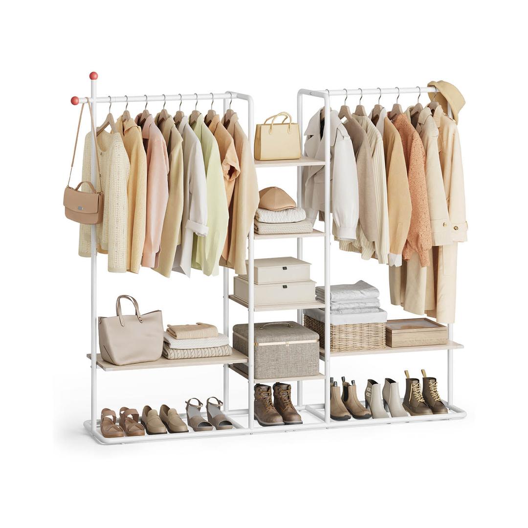 Open Kledingrek met 2 Hangroedes – productweergave 2 | De Groot Living