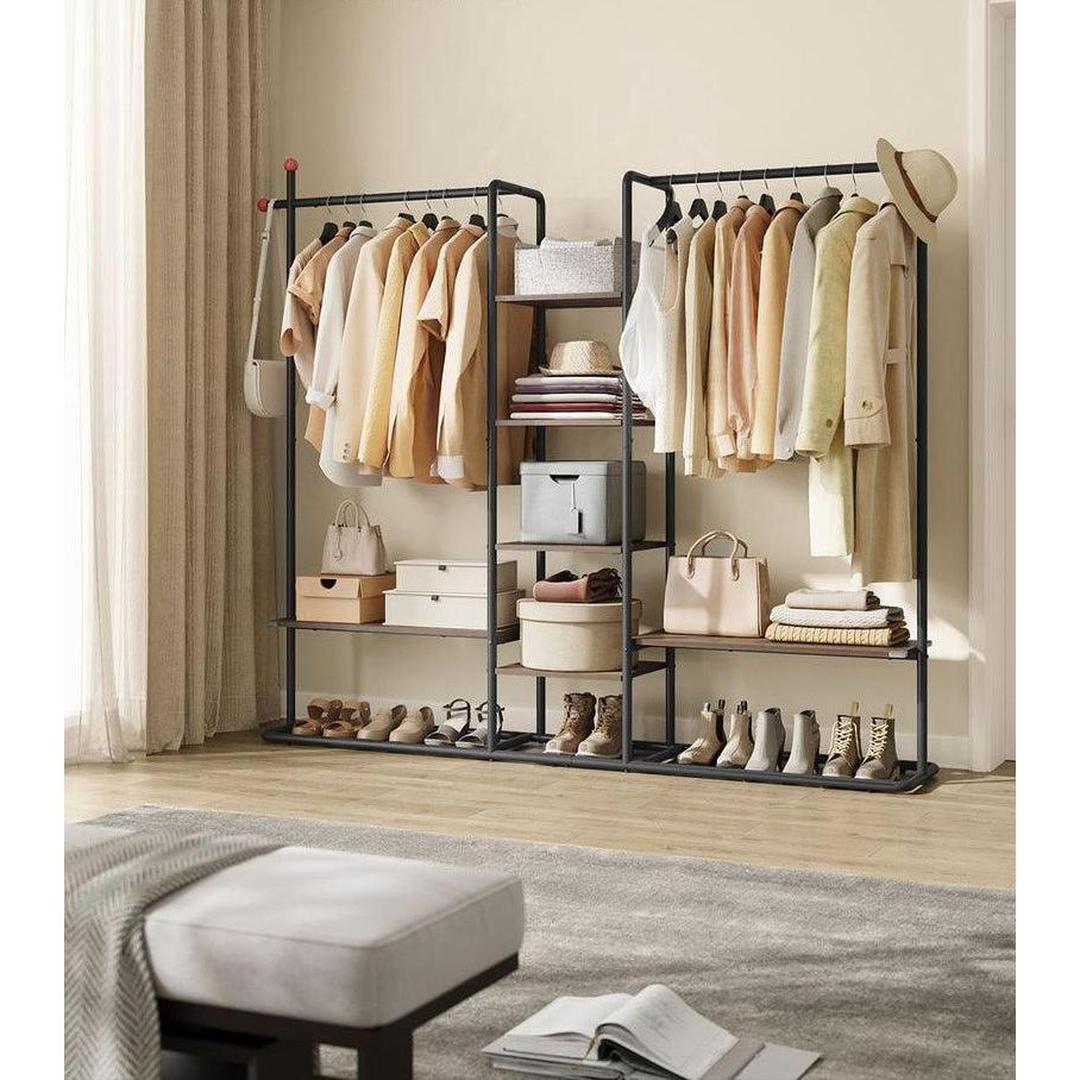 Open Kledingrek met 2 Hangroedes – productweergave 6 | De Groot Living