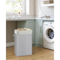 Opvouwbare Bamboe Wasmand van 72 Liter met Deksel – productweergave 9 | De Groot Living