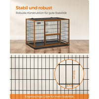 Opvouwbare Hondenbench met Metalen Constructie en Uitneembare Lade – productweergave 13 | De Groot Living