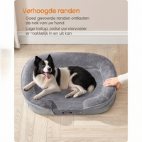 Orthopedische Hondenmand met Afneembare Hoes – productweergave 6 | De Groot Living