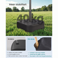 Parasolvoet met Gewichtszak – productweergave 6 | De Groot Living