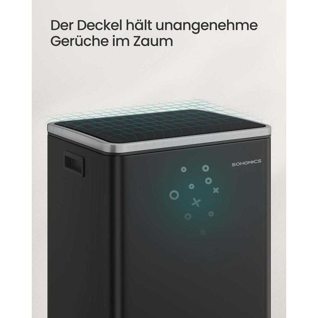 Pedaalemmer 50 Liter met Geruisloos Sluitdeksel en Binnenemmer – productweergave 8 | De Groot Living
