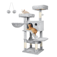 Pluche Kattenkrabpaal met Kattenhuisje – productweergave 2 | De Groot Living