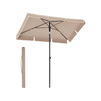 Rechthoekige Parasol Met UV-Bescherming en Verstelbare Hoogte – productweergave 14 | De Groot Living