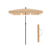 Rechthoekige Parasol Met UV-Bescherming en Verstelbare Hoogte – productweergave 16 | De Groot Living