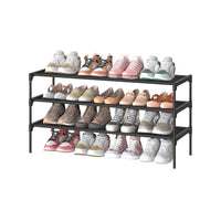 Ruimtebesparend Schoenenrek met Verstelbare Legplanken en Metalen Frame – productweergave 3 | De Groot Living