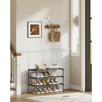 Ruimtebesparend Schoenenrek met Verstelbare Legplanken en Metalen Frame – productweergave 5 | De Groot Living