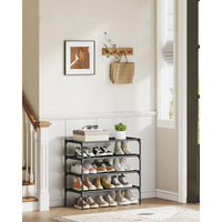 Ruimtebesparend Schoenenrek met Verstelbare Legplanken en Metalen Frame – productweergave 10 | De Groot Living