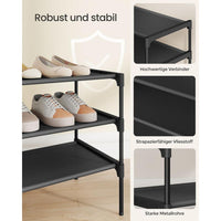 Ruimtebesparend Schoenenrek met Verstelbare Legplanken en Metalen Frame – productweergave 17 | De Groot Living