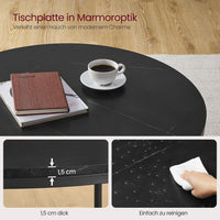 Salontafel met Glazen Blad en 2 Planken in Marmerlook – productweergave 14 | De Groot Living