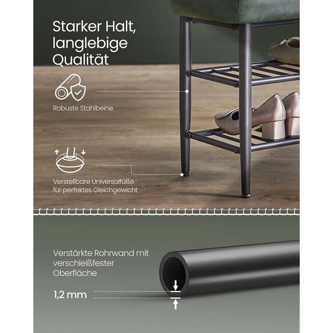 Schoenenbank met Opbergruimte en Zitkussen Voor Hal of Entree – productweergave 13 | De Groot Living
