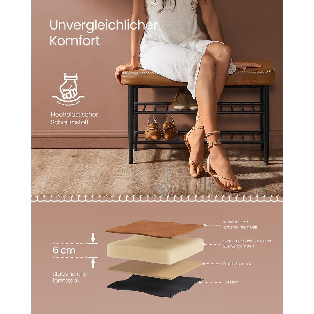 Schoenenbank met Opbergruimte en Zitkussen Voor Hal of Entree – productweergave 24 | De Groot Living
