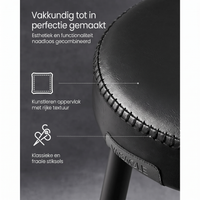Set van 2 Barkrukken met Voetsteun – productweergave 10 | De Groot Living