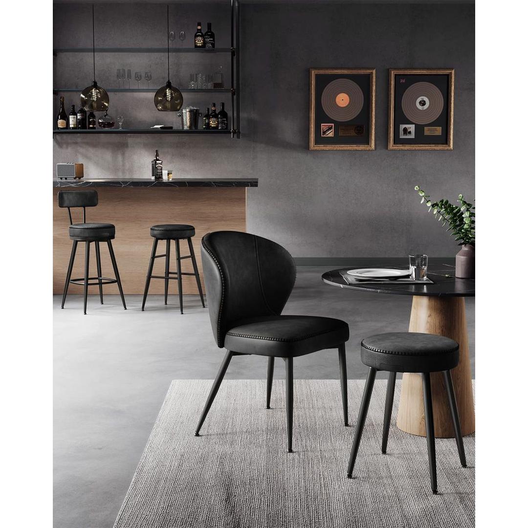 Set van 2 Barkrukken met Voetsteun – productweergave 12 | De Groot Living