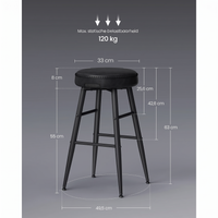 Set van 2 Barkrukken met Voetsteun – productweergave 15 | De Groot Living