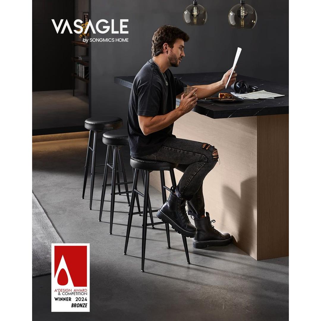 Set van 2 Barkrukken met Voetsteun – productweergave 16 | De Groot Living