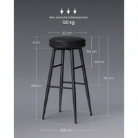 Set van 2 Barkrukken met Voetsteun – productweergave 18 | De Groot Living