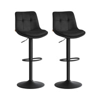 Set Van 2 Verstelbare Barstoelen met Rugleuning en 360° Draaifunctie – productweergave 9 | De Groot Living