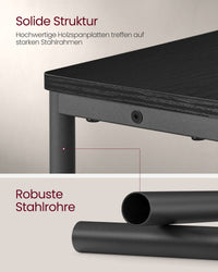 Smalle Bijzettafel met 3 Planken en Oplaadfunctie – productweergave 22 | De Groot Living