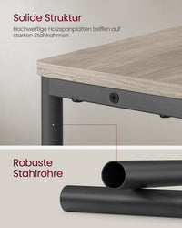 Smalle Bijzettafel met 3 Planken en Oplaadfunctie – productweergave 29 | De Groot Living