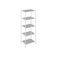 Smalle Stellingkast van Gehard Glas met Stalen Frame – productweergave 13 | De Groot Living