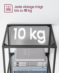 Smalle Stellingkast van Gehard Glas met Stalen Frame – productweergave 26 | De Groot Living