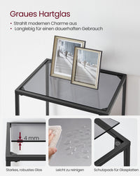 Smalle Stellingkast van Gehard Glas met Stalen Frame – productweergave 27 | De Groot Living