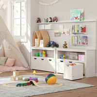 Speelgoedkast met 3 Opbergbakken en Wieltjes Voor Kinderkamer – productweergave 6 | De Groot Living