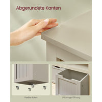 Speelgoedkast met 3 Opbergbakken en Wieltjes Voor Kinderkamer – productweergave 10 | De Groot Living