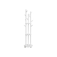 Staande Kapstok met Houten Planken – productweergave 2 | De Groot Living