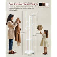 Staande Kapstok met Houten Planken – productweergave 7 | De Groot Living