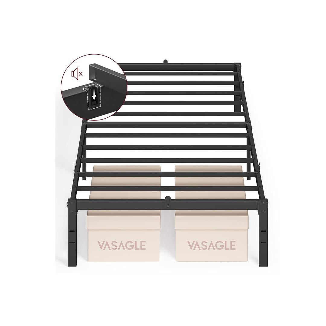 Stalen Bedframe met Verhoogd Onderbed – productweergave 1 | De Groot Living