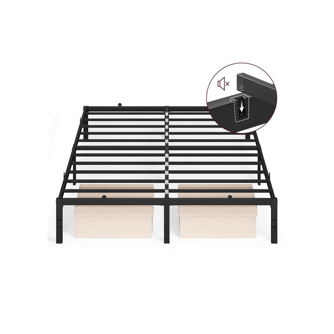 Stalen Bedframe met Verhoogd Onderbed – productweergave 2 | De Groot Living