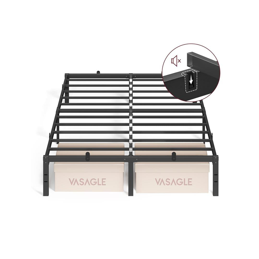 Stalen Bedframe met Verhoogd Onderbed – productweergave 3 | De Groot Living