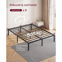Stalen Bedframe met Verhoogd Onderbed – productweergave 7 | De Groot Living
