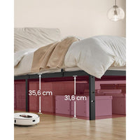Stalen Bedframe met Verhoogd Onderbed – productweergave 9 | De Groot Living