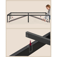 Stalen Bedframe met Verhoogd Onderbed – productweergave 11 | De Groot Living