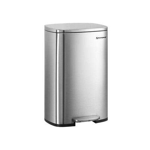 Stalen Keukenafvalbak Met Pedaal en Soft-Close Deksel 50 Liter – productweergave 1 | De Groot Living