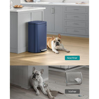 Stalen Keukenafvalbak Met Pedaal en Soft-Close Deksel 50 Liter – productweergave 23 | De Groot Living