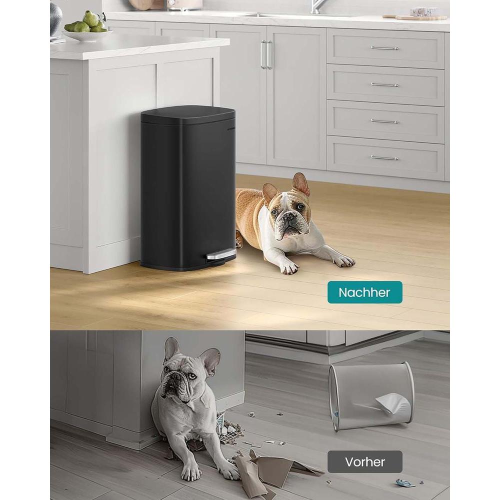 Stalen Keukenafvalbak Met Pedaal en Soft-Close Deksel 50 Liter – productweergave 26 | De Groot Living