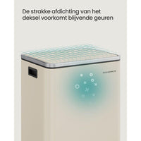 Stalen Pedaalemmer met Soft-Close Deksel en Uitneembare Binnenemmer – productweergave 13 | De Groot Living