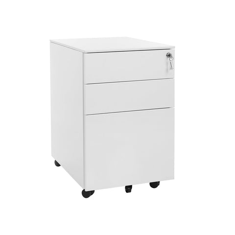 Stalen Rolcontainer met 3 Laden en Hangmap – productweergave 1 | De Groot Living