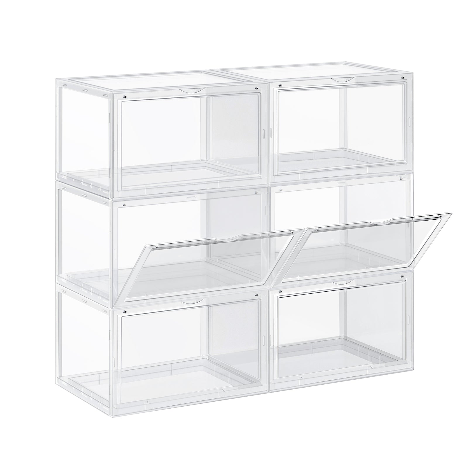 Stapelbare Schoenendozen met Transparante Deur – productweergave 2 | De Groot Living