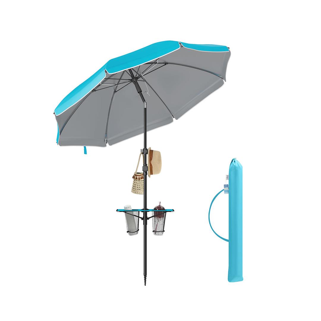 Strandparasol met Opbergvak en UPF 50+ UV-bescherming – productweergave 3 | De Groot Living