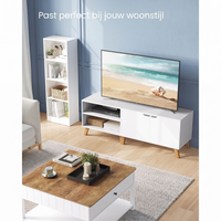 TV-Meubel met 2 Deuren en Verstelbare Legplanken – productweergave 9 | De Groot Living