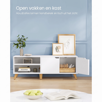 TV-Meubel met 2 Deuren en Verstelbare Legplanken – productweergave 10 | De Groot Living