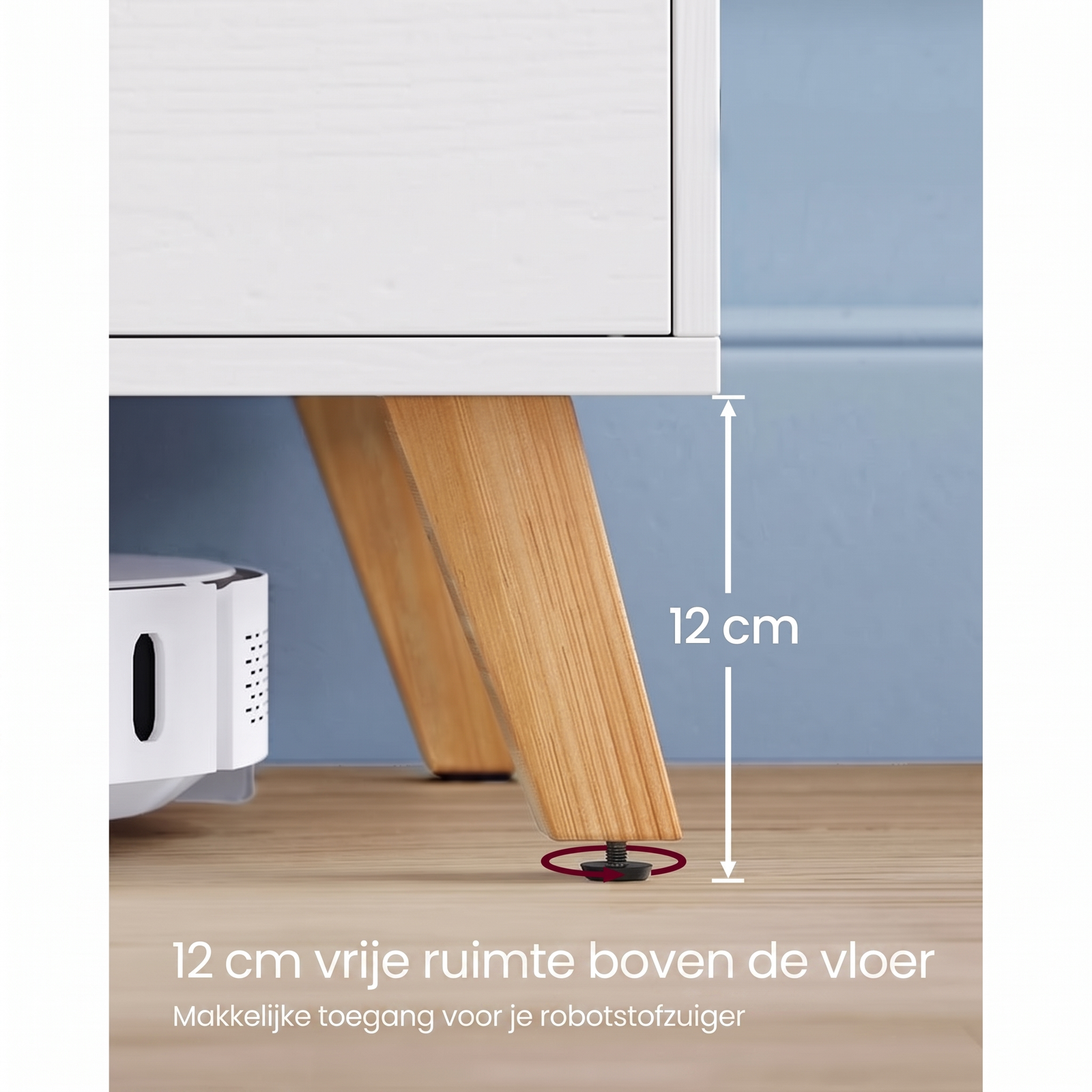 TV-Meubel met 2 Deuren en Verstelbare Legplanken – productweergave 13 | De Groot Living